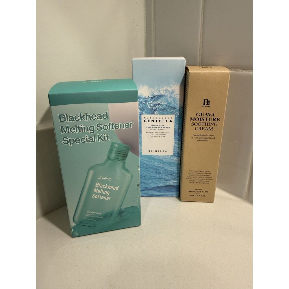 Oily/Acne-Prone K-Beauty Bundle - Jumiso + Skin1004 + Benton